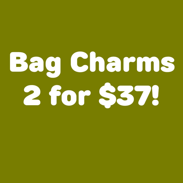 Charming Offer: Bag Charms 2 for $37!