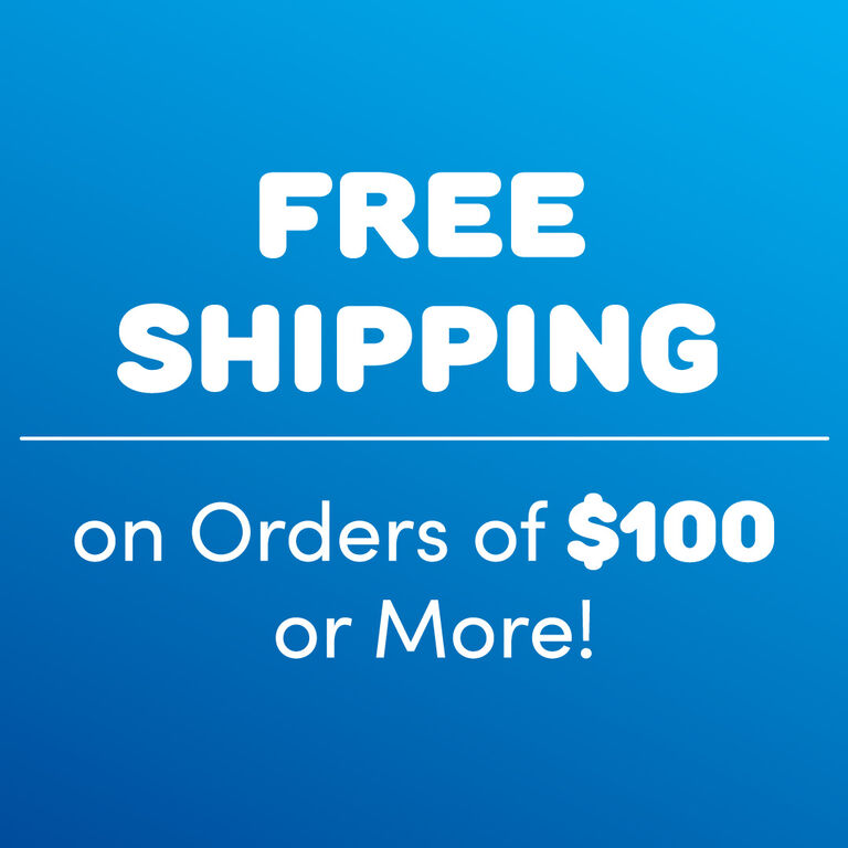 FREE Shipping on All Orders of $100 or More!