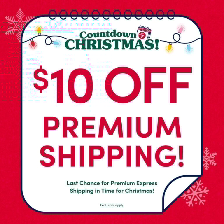 $10 OFF Premium Express Shipping