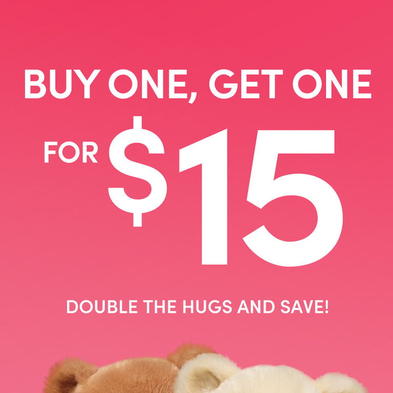 Double the Hugs with BOGO!