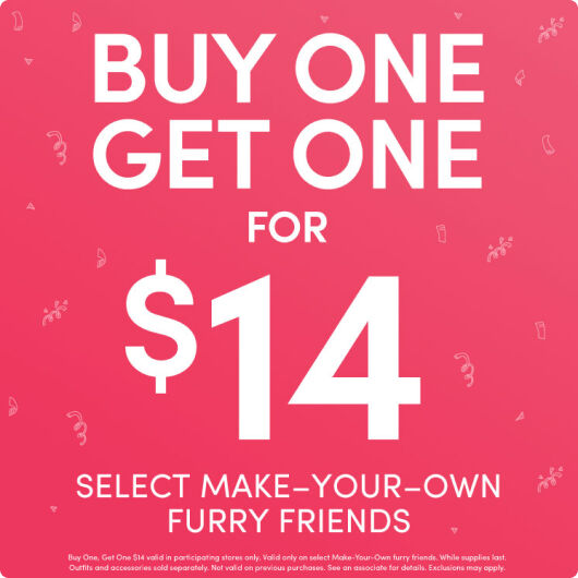Official Build-A-Bear® Coupons & Promos