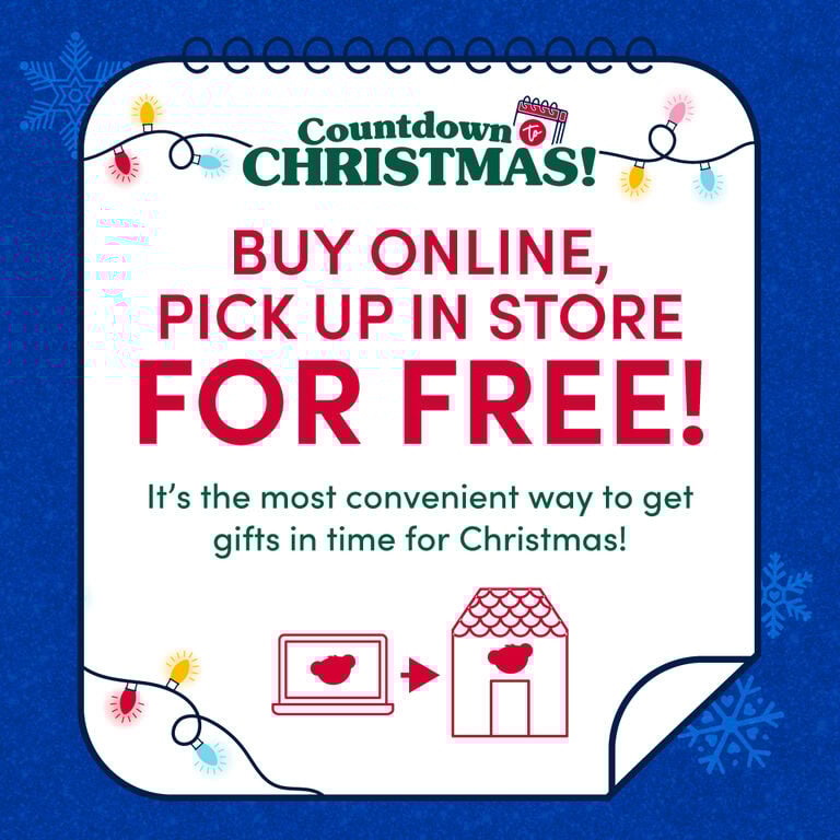 Buy Online Pick Up In Store for Free