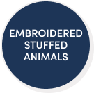 Embroidered Stuffed Animals