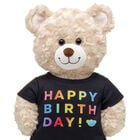 Plush Rainbow Happy Birthday Tee - Build-A-Bear Workshop&reg;
