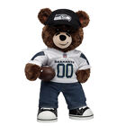 Football Bear with Seattle Seahawks Jersey, Fan Hat, and Football - Build-A-Bear Workshop&reg;
