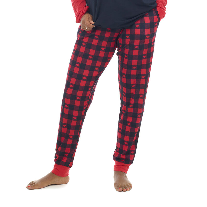 Women's Checkered Flannel Pajama Pants - Stars Above™ Red XXL