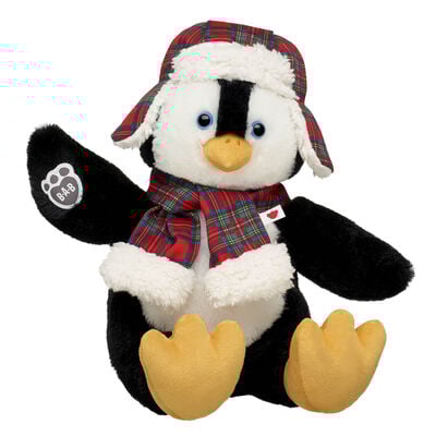 Penguin Chick Stuffed Animal Tartan Gift Set