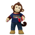 Smiley Monkey Stuffed Animal Nice Package Holiday Gift Set 