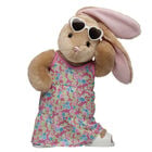 Pawlette Bunny Plush Floral Maxi Dress Gift Set plush by Build-A-Bear