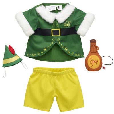 Buddy the Elf™ Costume and Syrup Wristie Bundle