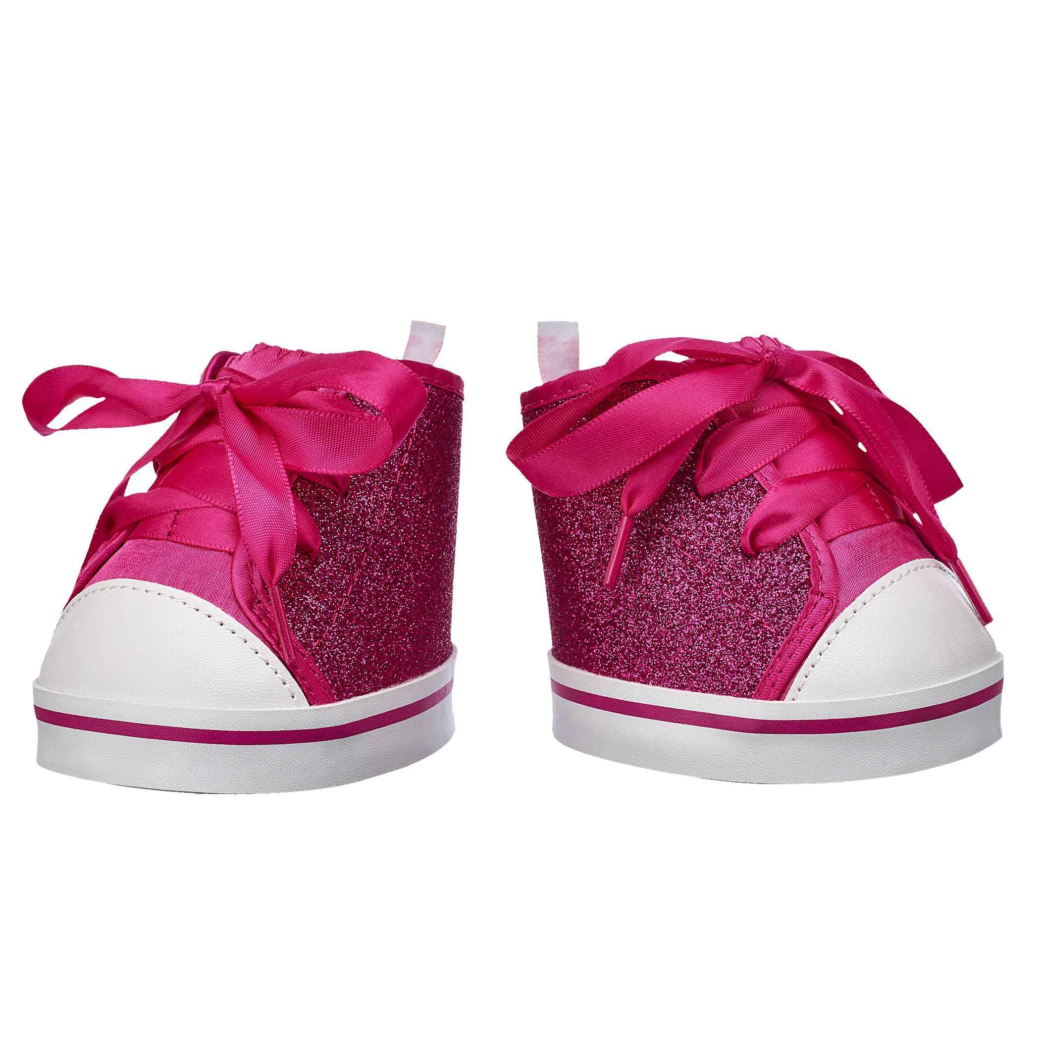 Fuchsia Sparkle High-Tops