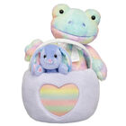 Online Exclusive Rainbow Clouds Frog Soft Toy Easter Basket Gift Set - Build-A-Bear Workshop®