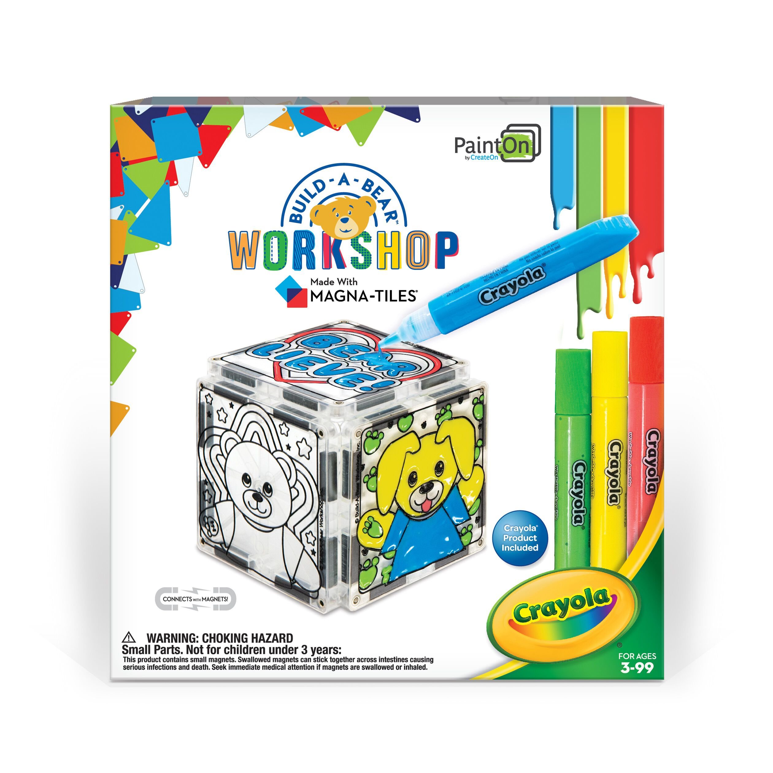 Magna-Tiles® PaintOn® Build-A-Bear Workshop®