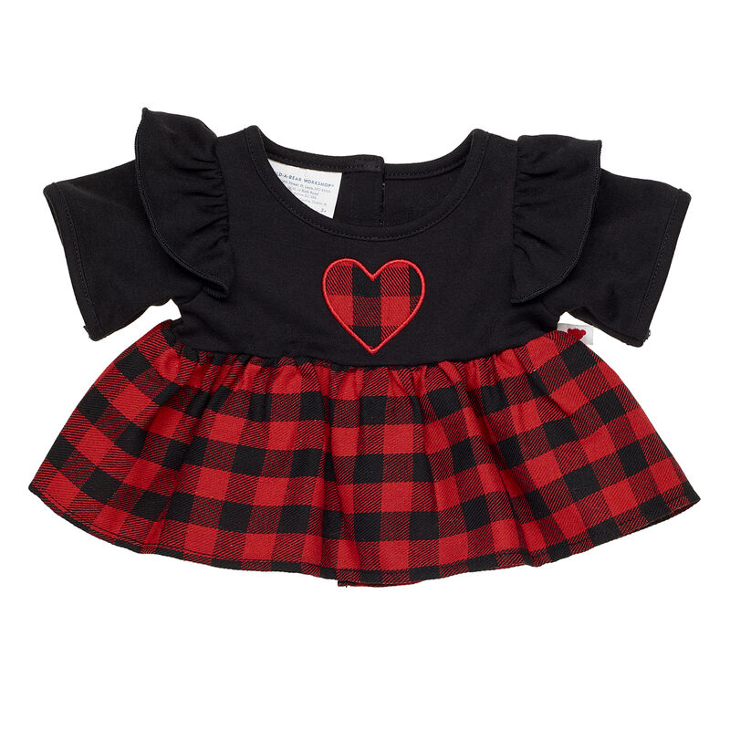 Buffalo Check Dress - Build-A-Bear Workshop®