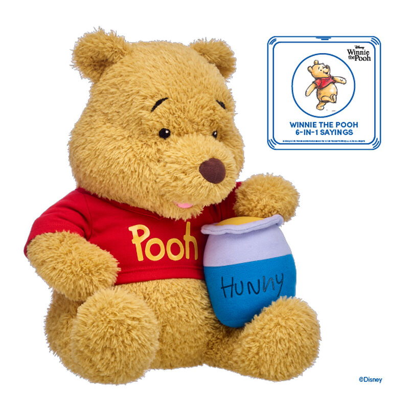 DISNEY Doudou Winnie l'ourson pot de miel for my hunny