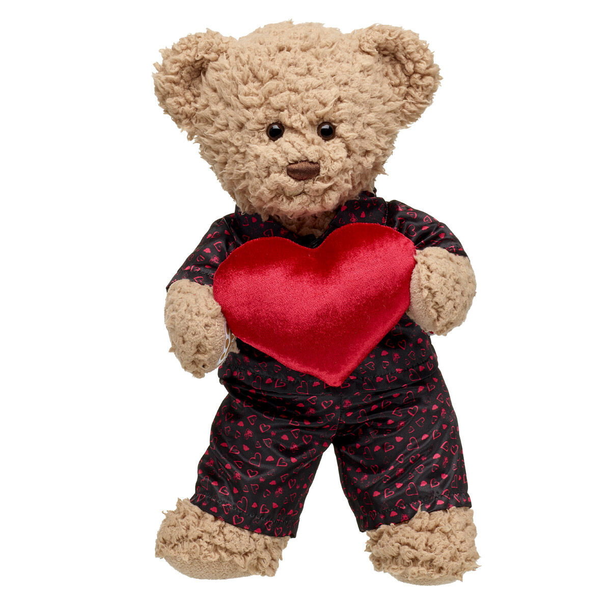 Timeless Teddy Satin Heart PJs Gift Set