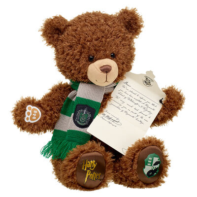 HARRY POTTER™ SLYTHERIN™ House Teddy Bear with Scarf and HOGWARTS™ Acceptance Letter