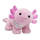 Axolotl Stuffed Animal Spring Gift Set with Bandana