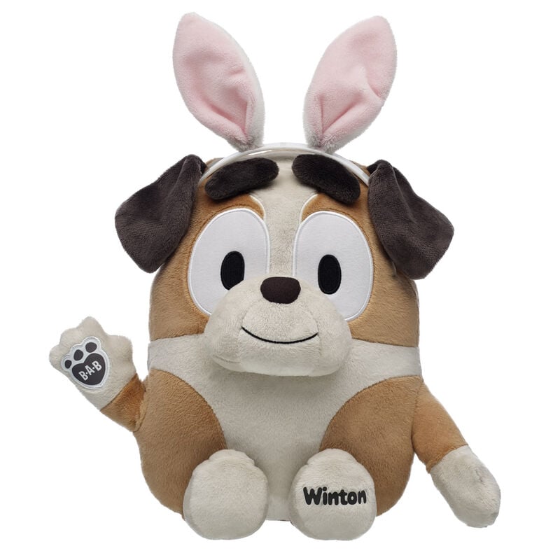 Winton Plush Puppy with Bunny Ears plush by Build-A-Bear