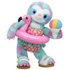 Summer Waves Sloth Stuffed Animal Flamingo Floatie Gift Set - Build-A-Bear Workshop&reg;