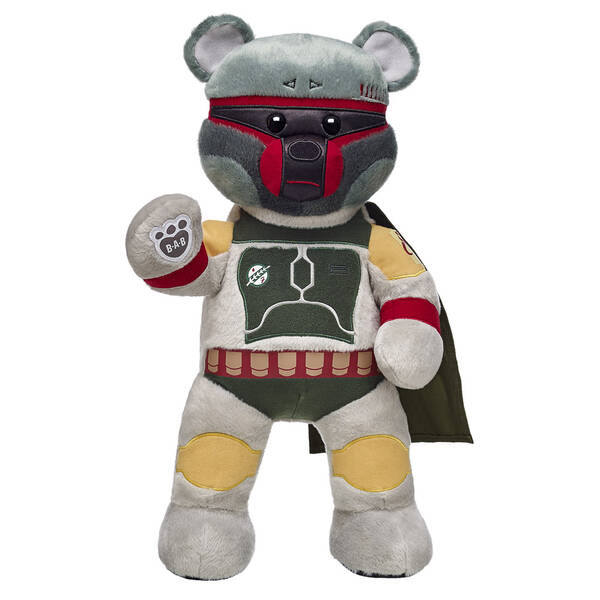 Boba Fett™ Plush Toy Shop Online Now at BuildABear®