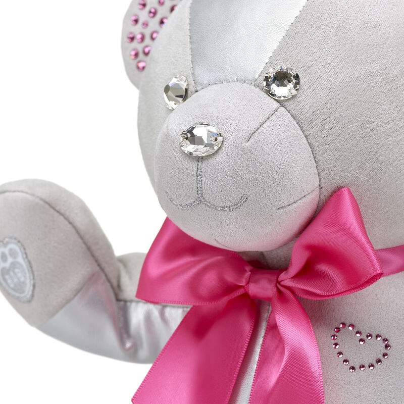 Online Exclusive Build-A-Bear Birthstone Bear Featuring Swarovski® Rose crystals