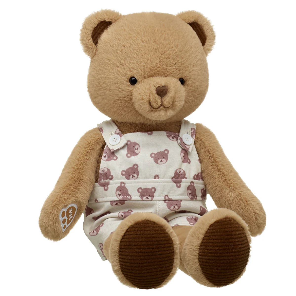 Sweethearts Beloved Brown Teddy Bear Overalls Set | Build-A-Bear®
