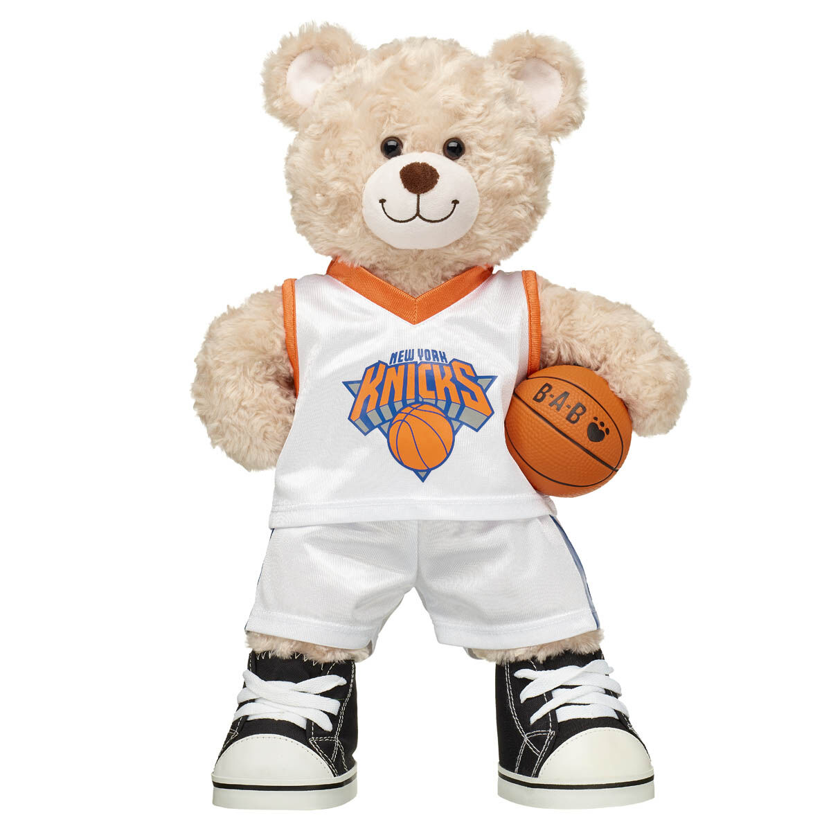 New York Knicks Teddy Bear Basketball Gift Set | Build-A-Bear®