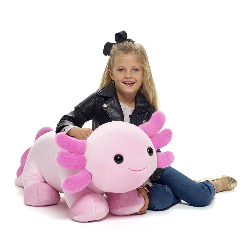 Giant Axolotl Plush  Shop at Build-A-Bear WorkshopÂ®