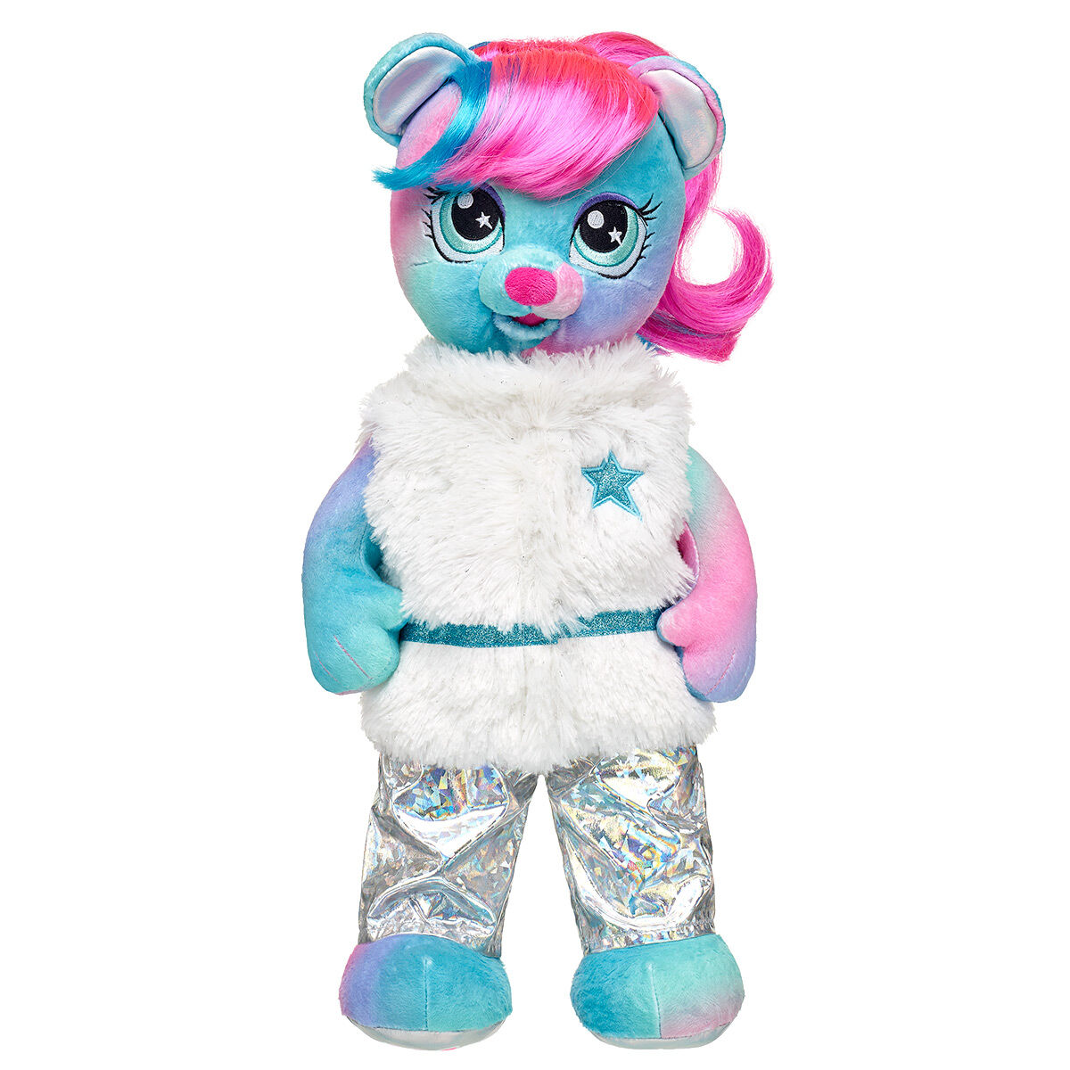 Honey Girls Fur Vest and Legging Set
