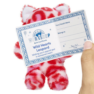 Build-A-Bear Mini Beans&reg; Wild Hearts Leopard Stuffed Animal