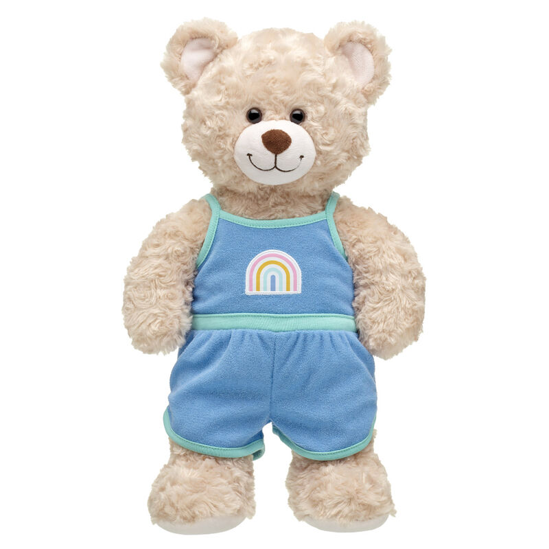 Terry Cloth Blue Rainbow Romper - Build-A-Bear Workshop®