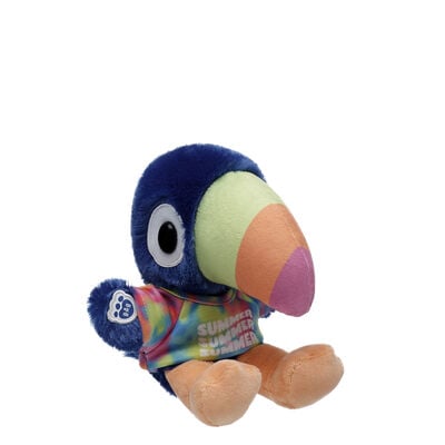 Build-A-Bear Mini Beans&reg; Too Cute Toucan Stuffed Animal with T-Shirt