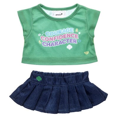 Girl Scout Denim Skirt Set