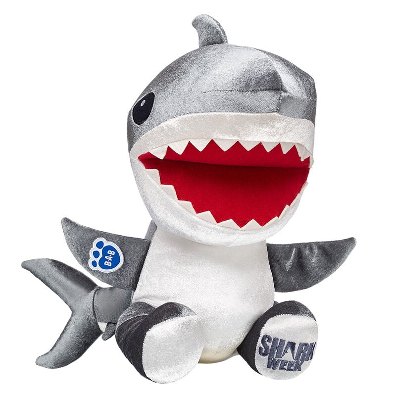 Shark Week™ Great White Shark Plush - Build-A-Bear Workshop®