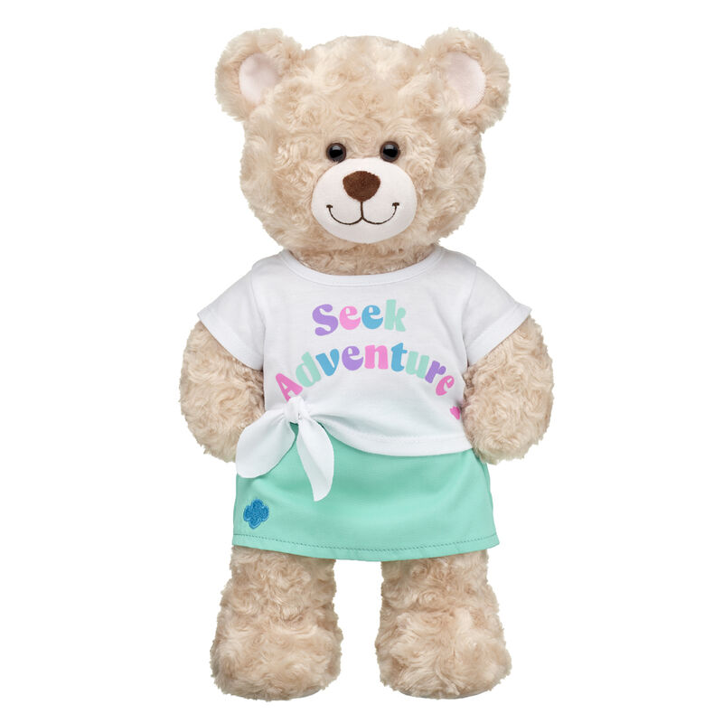 Girl Scout "Seek Adventure" Skirt Set - Build-A-Bear Workshop&reg;