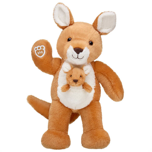 Online Exclusive Kangaroo Plush Toy and Joey Now at BuildABear®
