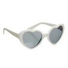 White Heart Sunglasses
