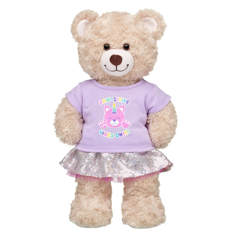 Paw-sitive Vibes Only Skirt Set