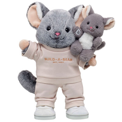 Chinchillin' Chinchilla Stuffed Animal Gift Set