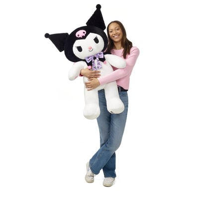 Sanrio® Hello Kitty® and Friends Giant Kuromi™ Plush with Gifting Bow