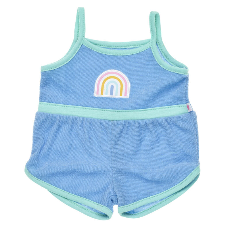 Terry Cloth Blue Rainbow Romper - Build-A-Bear Workshop®