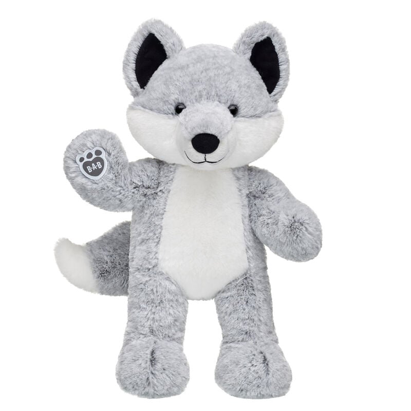 Silver Fox Stuffed Animal plush by Build-A-Bear
