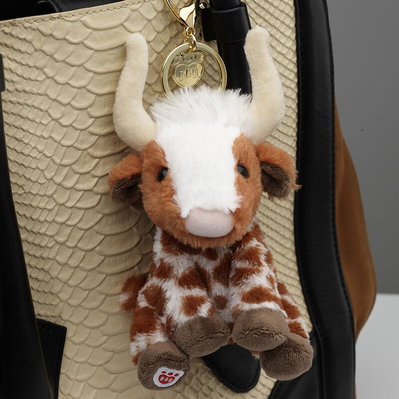 Longhorn Plush Bag Charm plush by Build-A-Bear