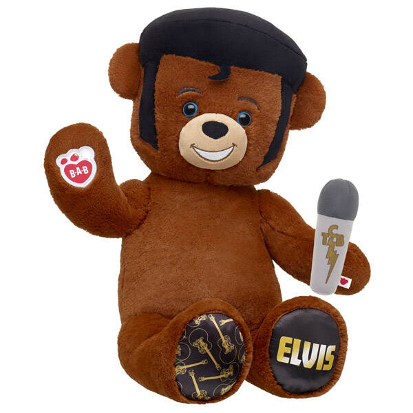 Online Exclusive Elvis Teddy Bear Jailhouse Rock Bundle BuildABear®