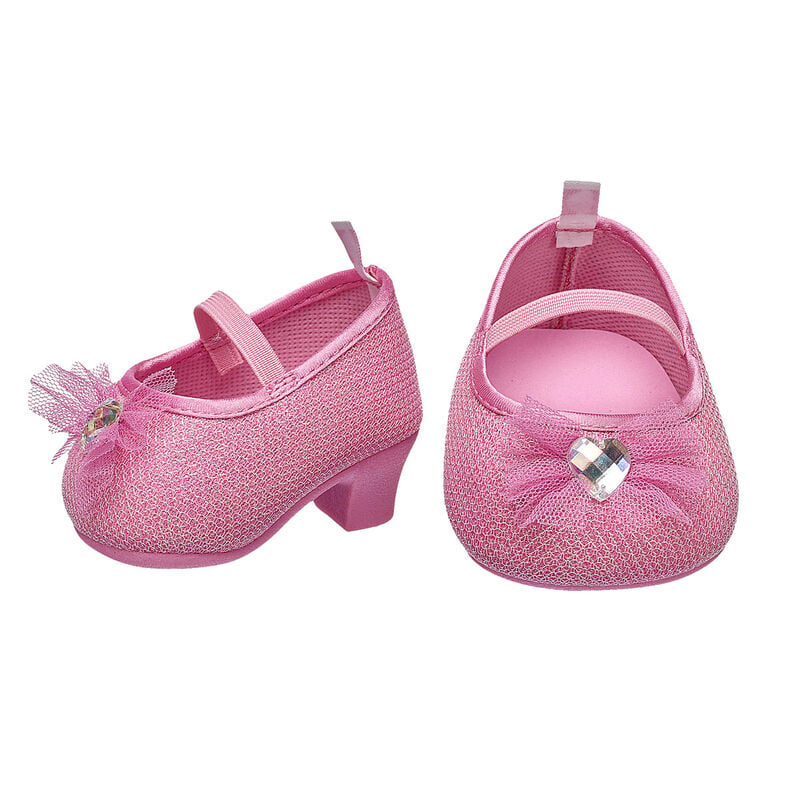 Pink Sparkle Heels by Build-A-Bear