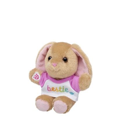 Build-A-Bear Mini Beans&reg; Pawlette&trade; Plush with Bestie T-Shirt