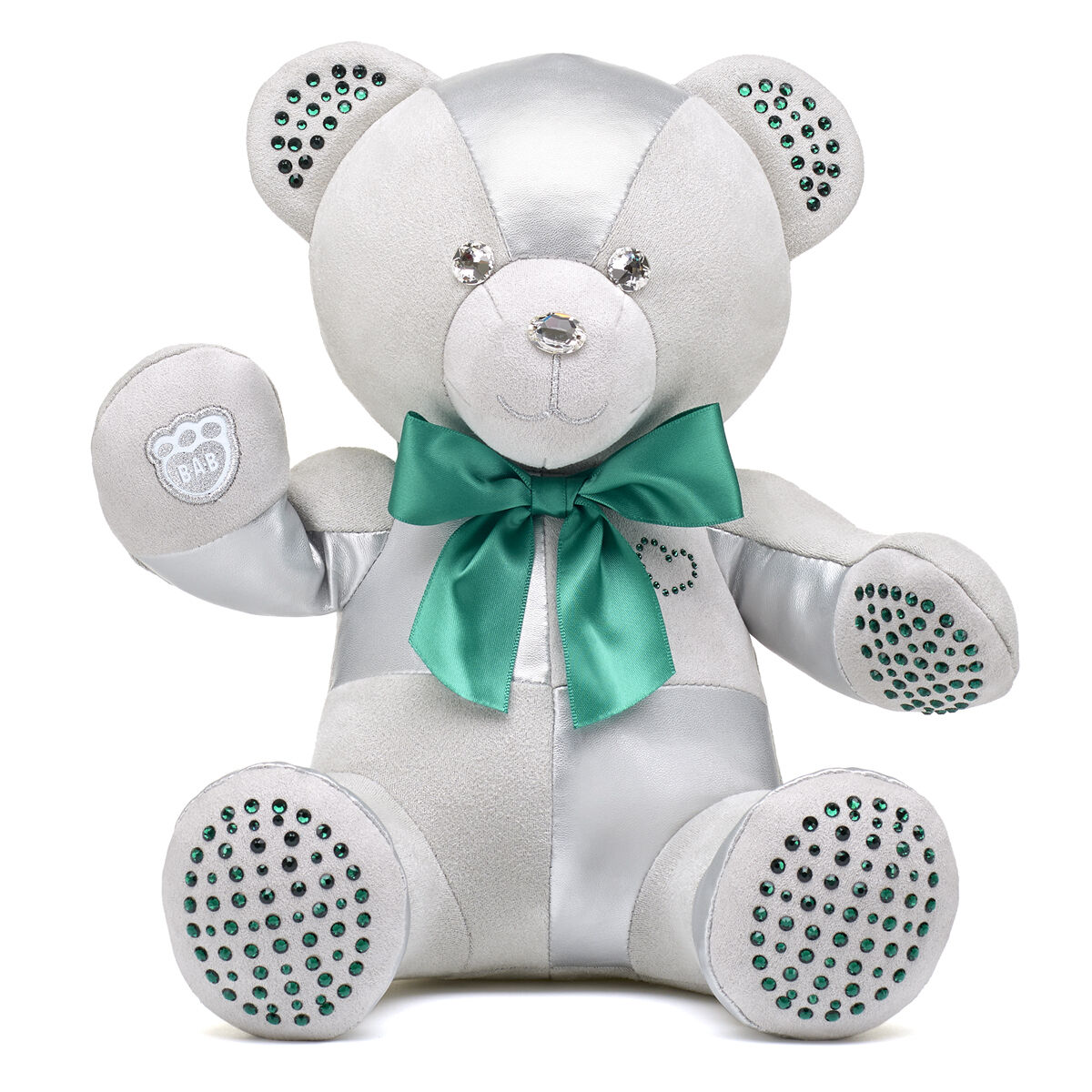 Build-A-Bear Birthstone Bear Featuring Swarovski® Emerald crystals