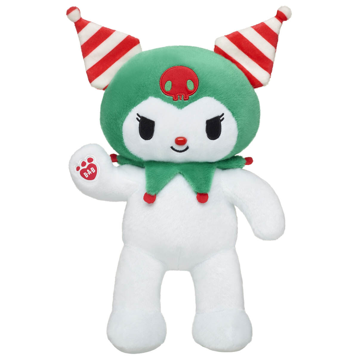 クロミぬいぐるみ ビルドアベア クリスマスドレス ハローキティ友達 Kuromi Hello Kitty® and Friends Kuromi™ Holiday Dress | Build-A-Bear®
