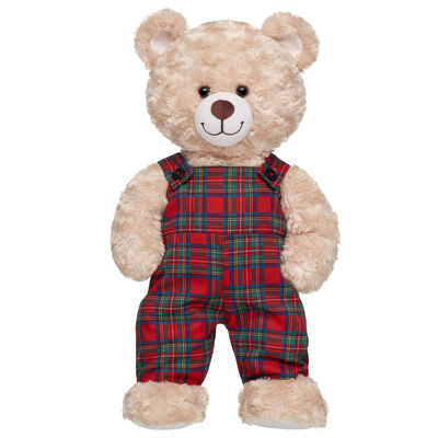 Holiday Tartan Overalls